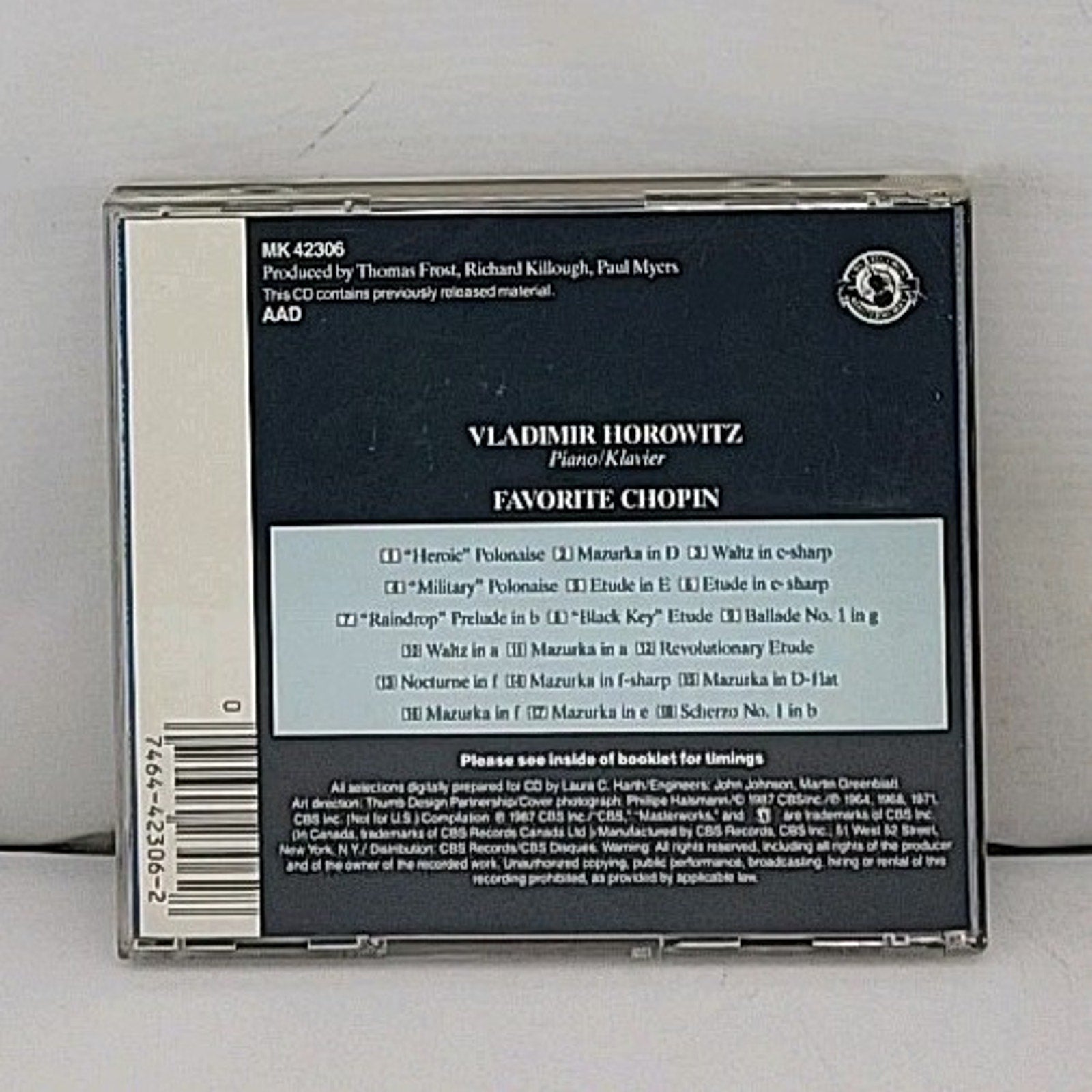 Favorite Chopin by Andrea Immer (CD, 1990)
