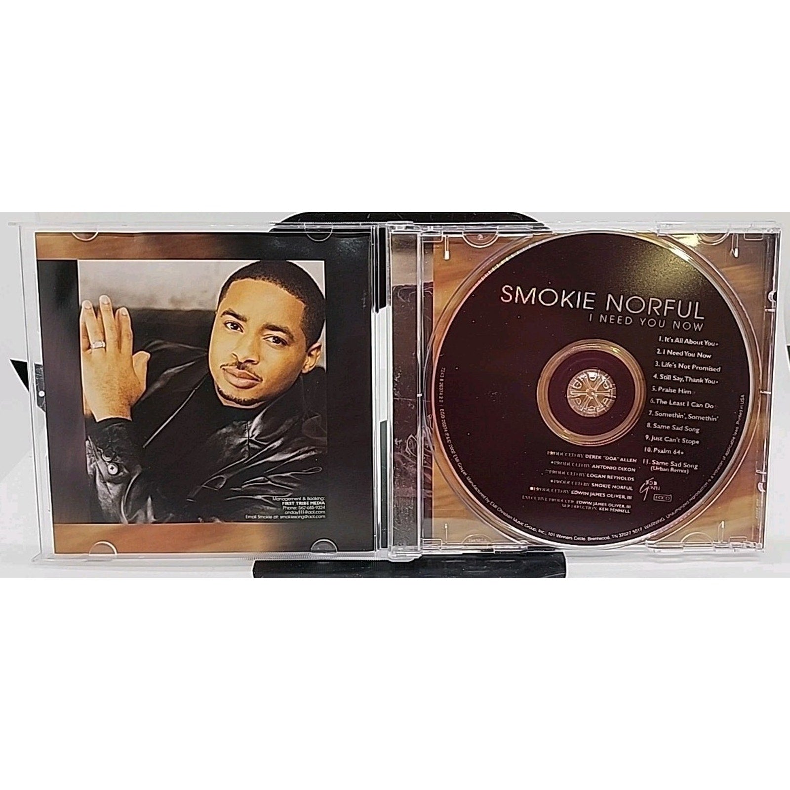 I Need You NOW by Smokie Norful (CD, 2002)