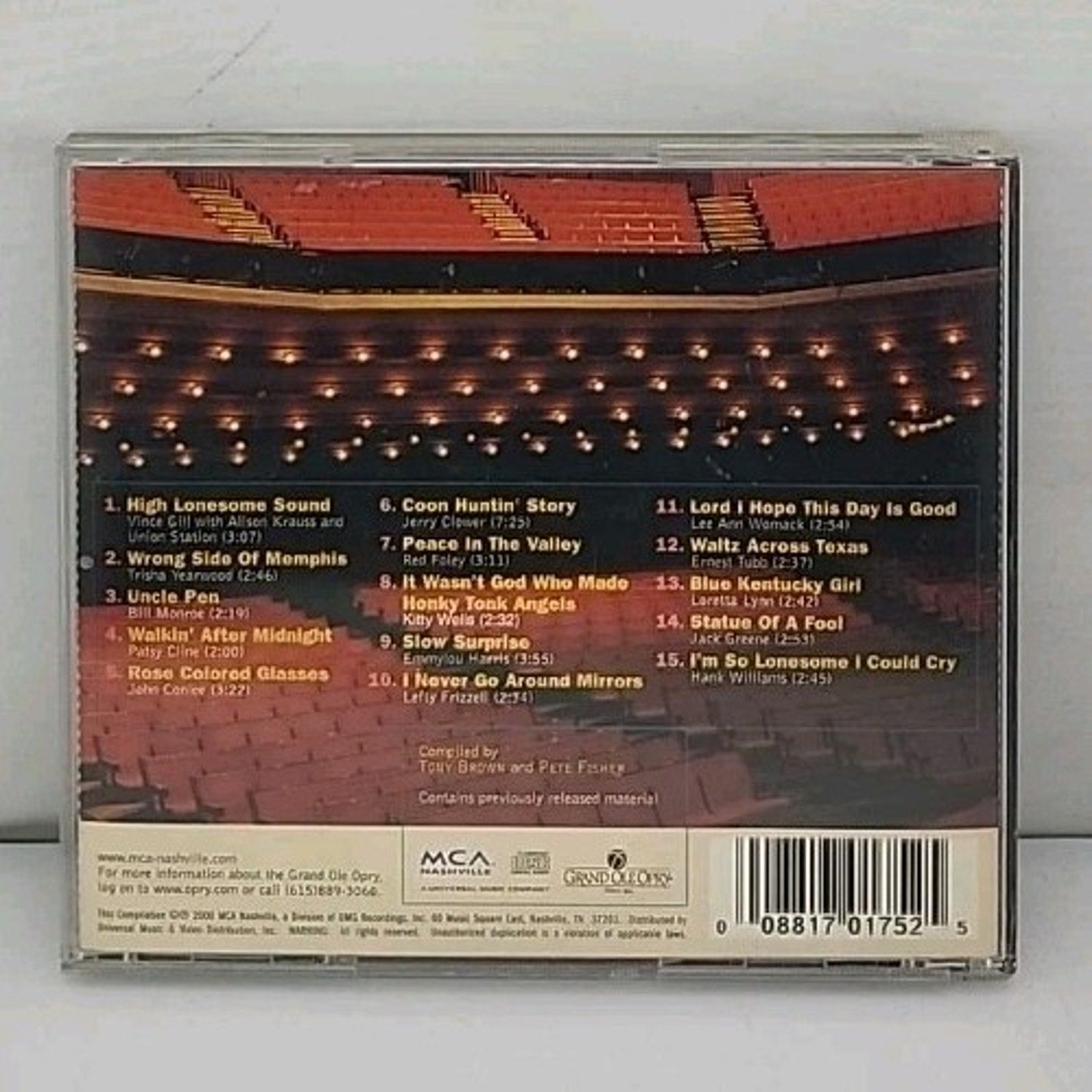 Grand Ole Opry 75th Anniversary by Various (CD, 2000)
