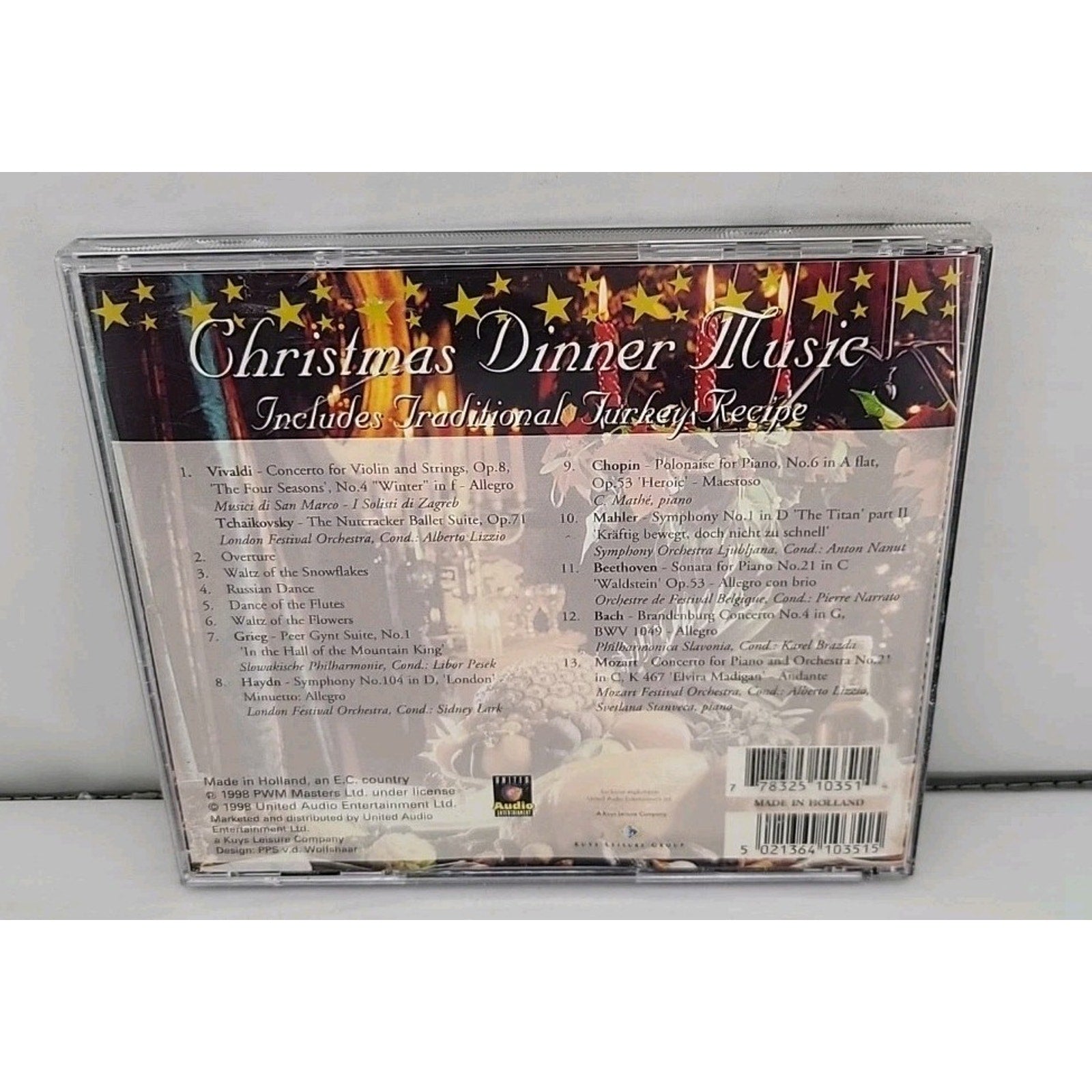 Christmas Dinner Music by Various Artists CD