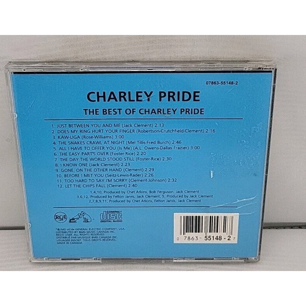 Best of Charley Pride [RCA] by Charley Pride (CD, Nov-1991, RCA)