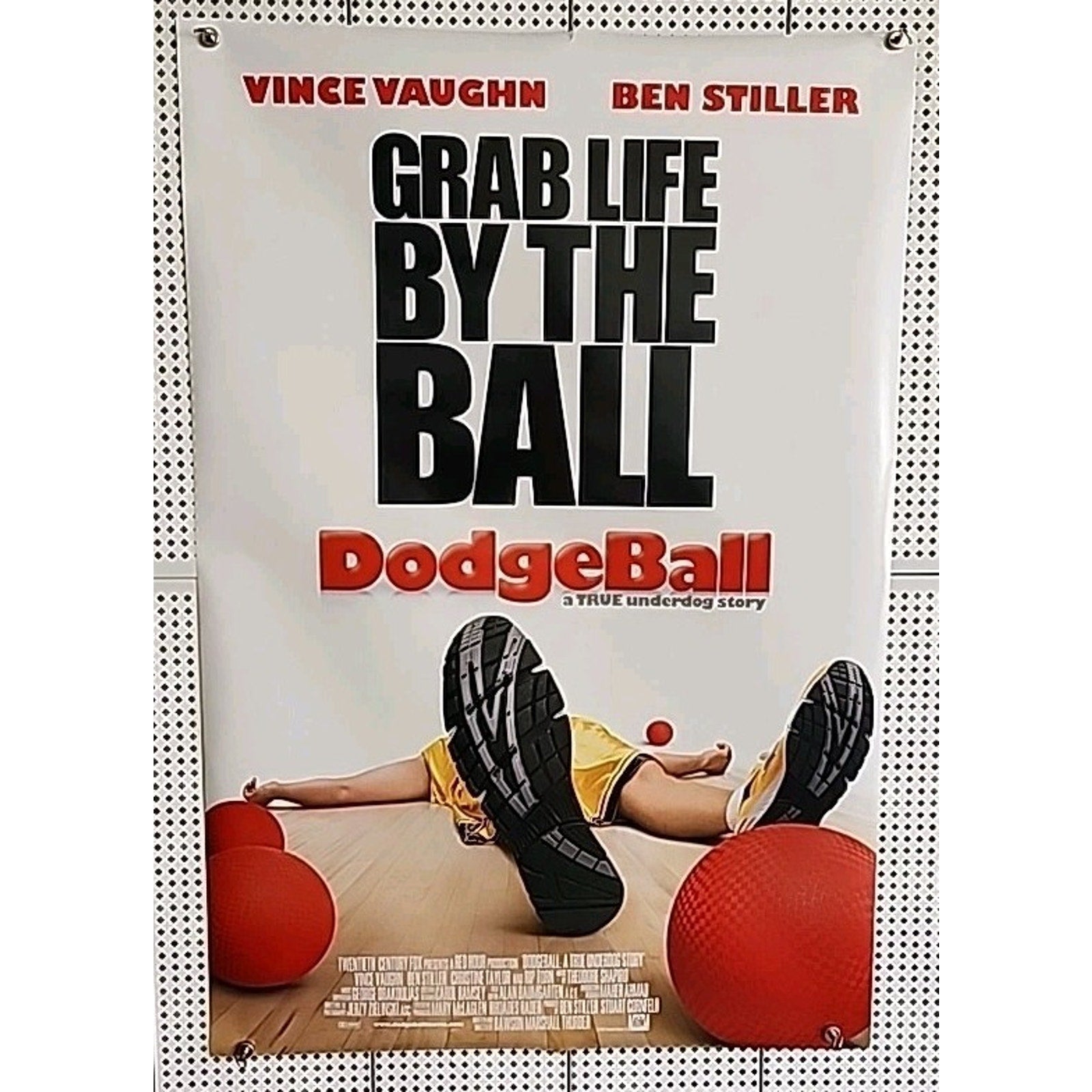 DodgeBall 2004 Original Movie Poster 27x40 Rolled Double Sided