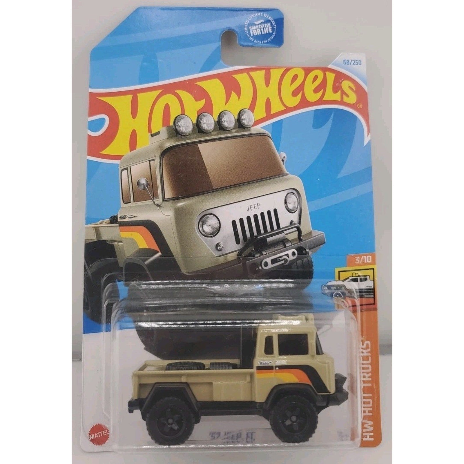 Hot Wheels HW Hot Trucks 3/10 '57 Jeep FC 68/250 Brown