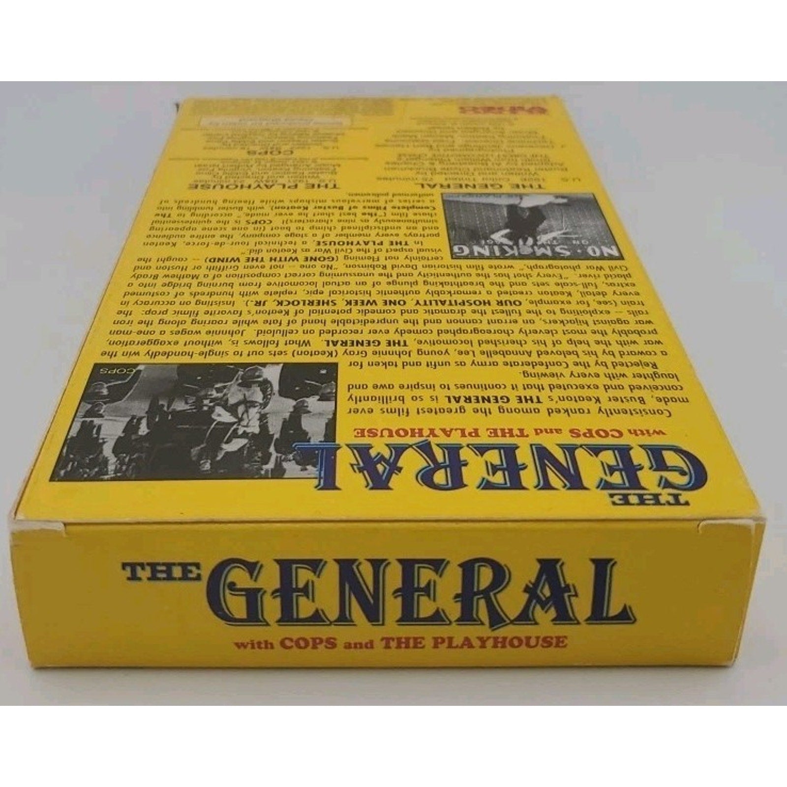The Art Of Buster Keaton The General With Cops And The Playhouse (VHS)