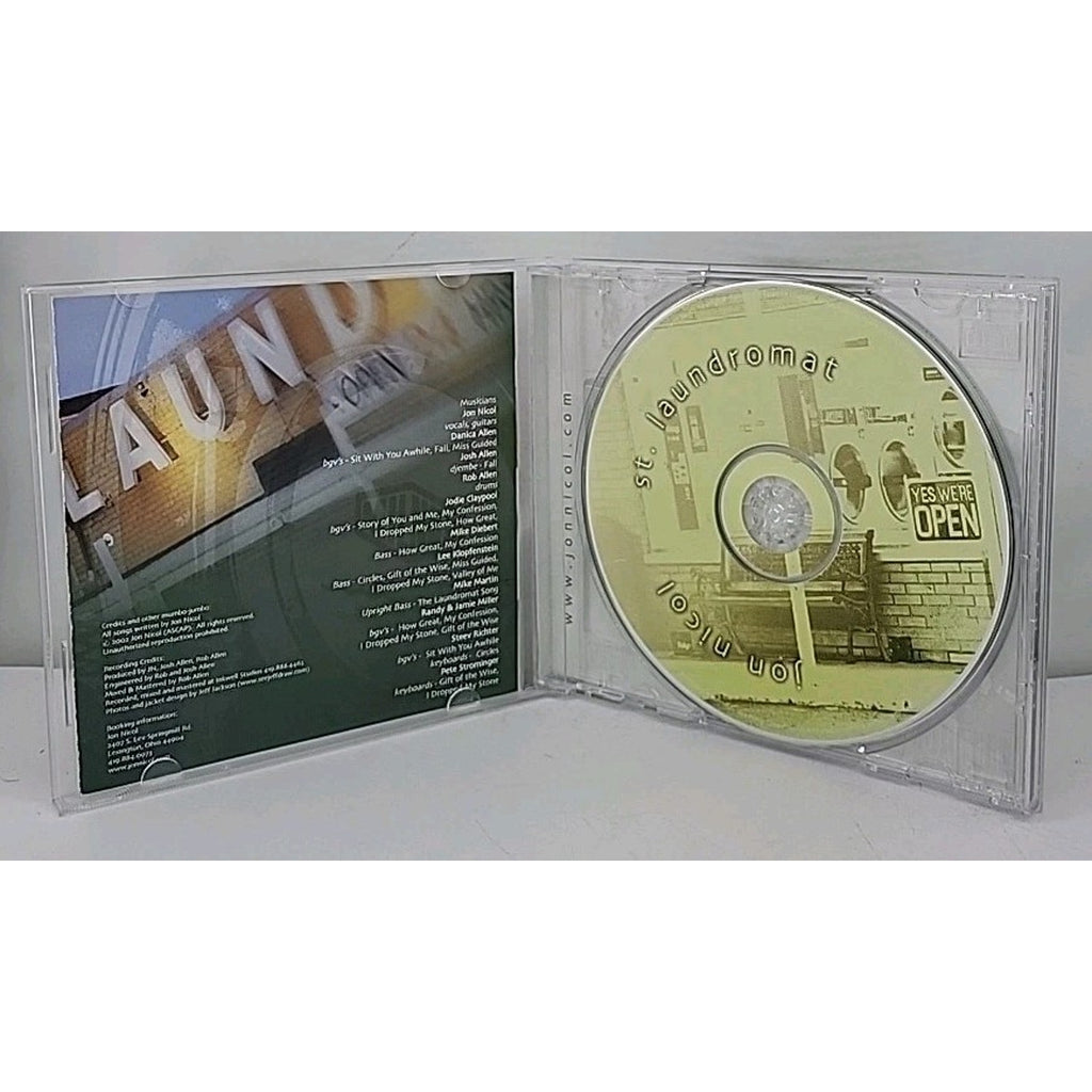 Jon Nicol,St. Laundromat, - (CD)
