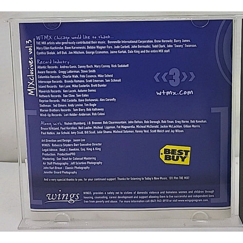 101.9 Fm the Mix Mixclusives Vol.3 CD Compilation