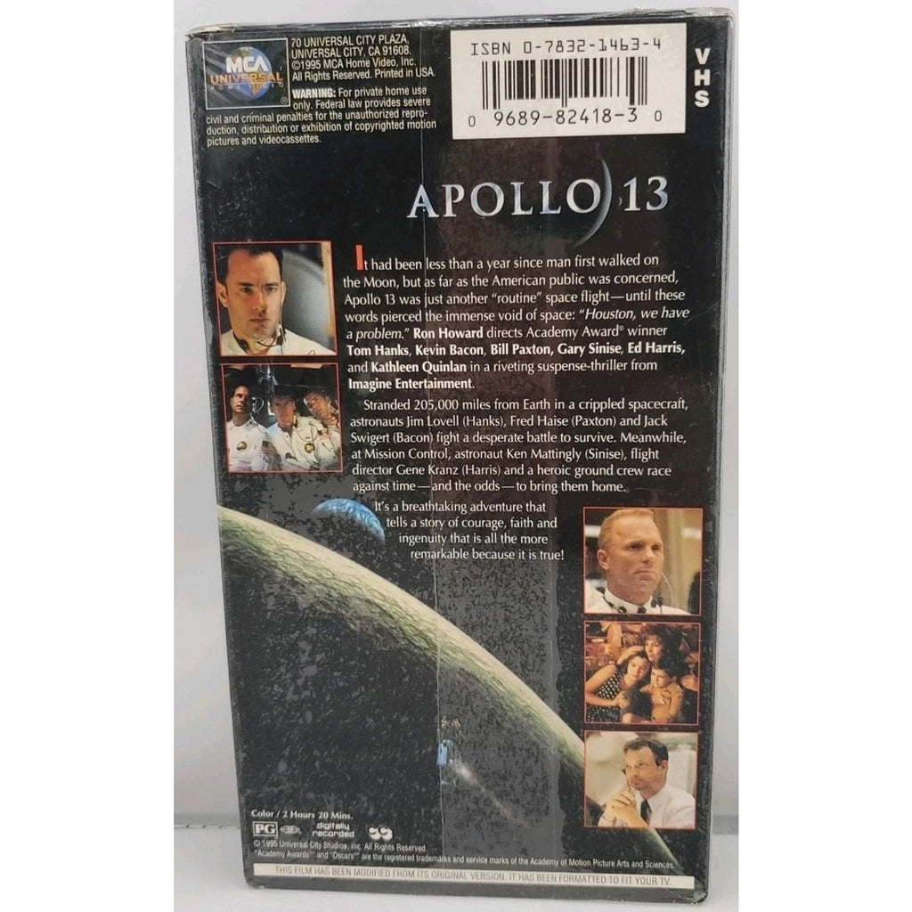 Apollo 13 (VHS, 1995) *Brand New*