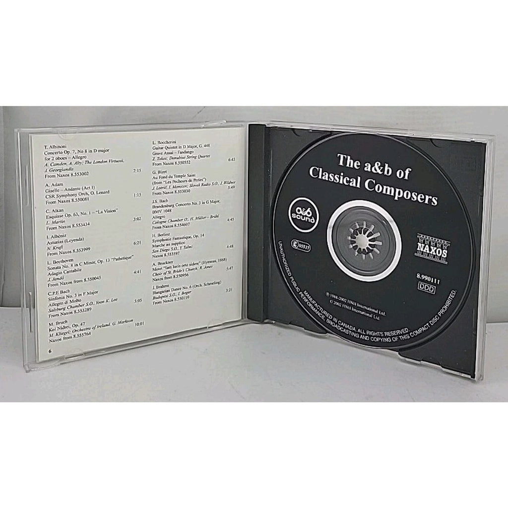 The A&b Of Classical Composers CD