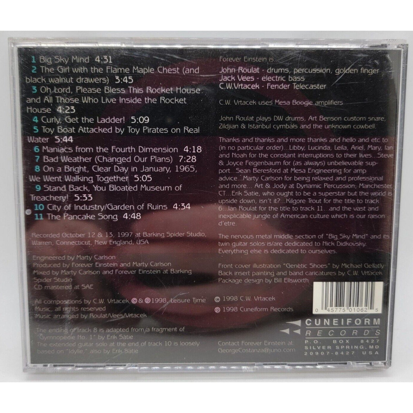 One Thing after Another by Forever Einstein (CD, 1998)