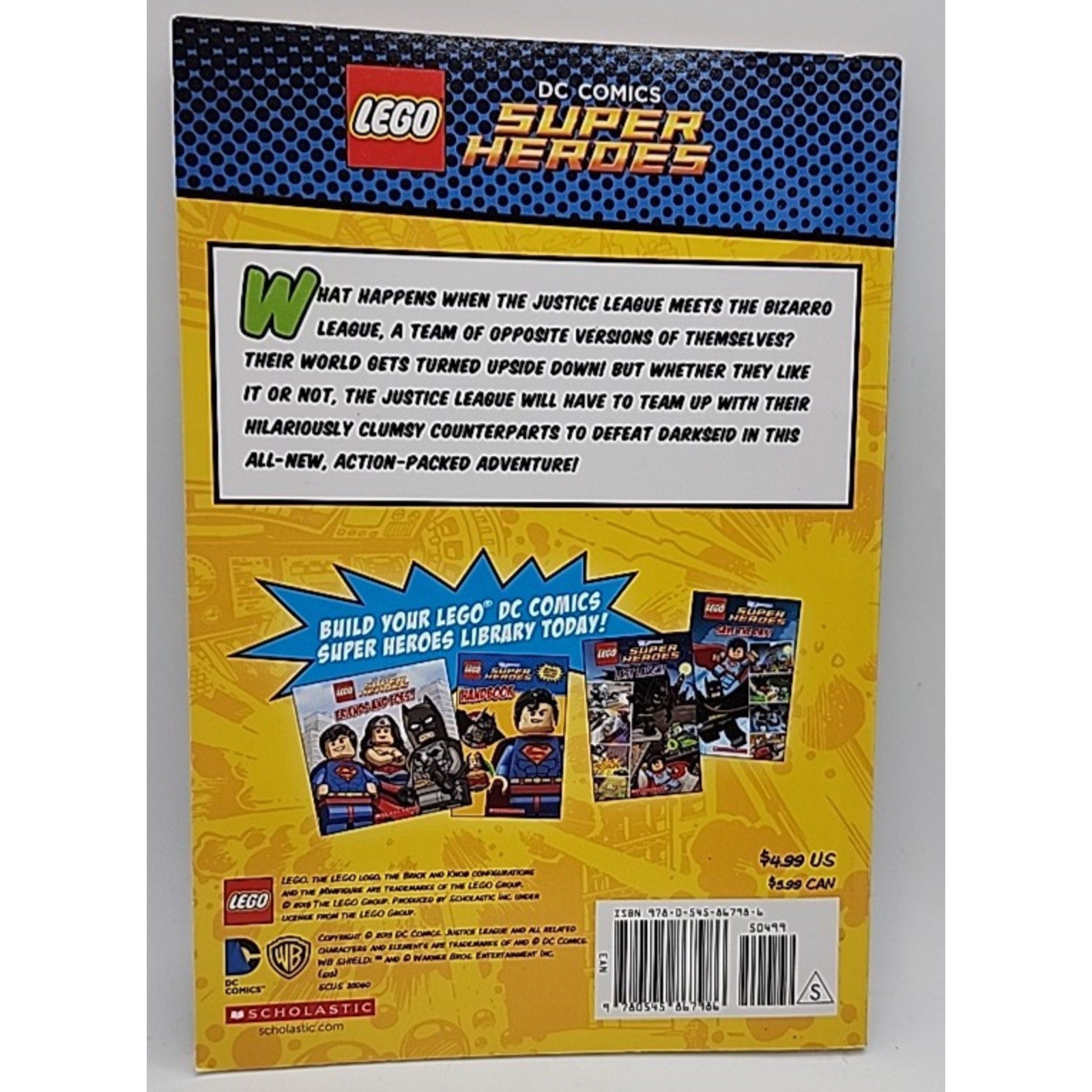 Chapter Book #1 (LEGO DC Super Heroes) by J. E. Bright (2015, Trade Paperback)