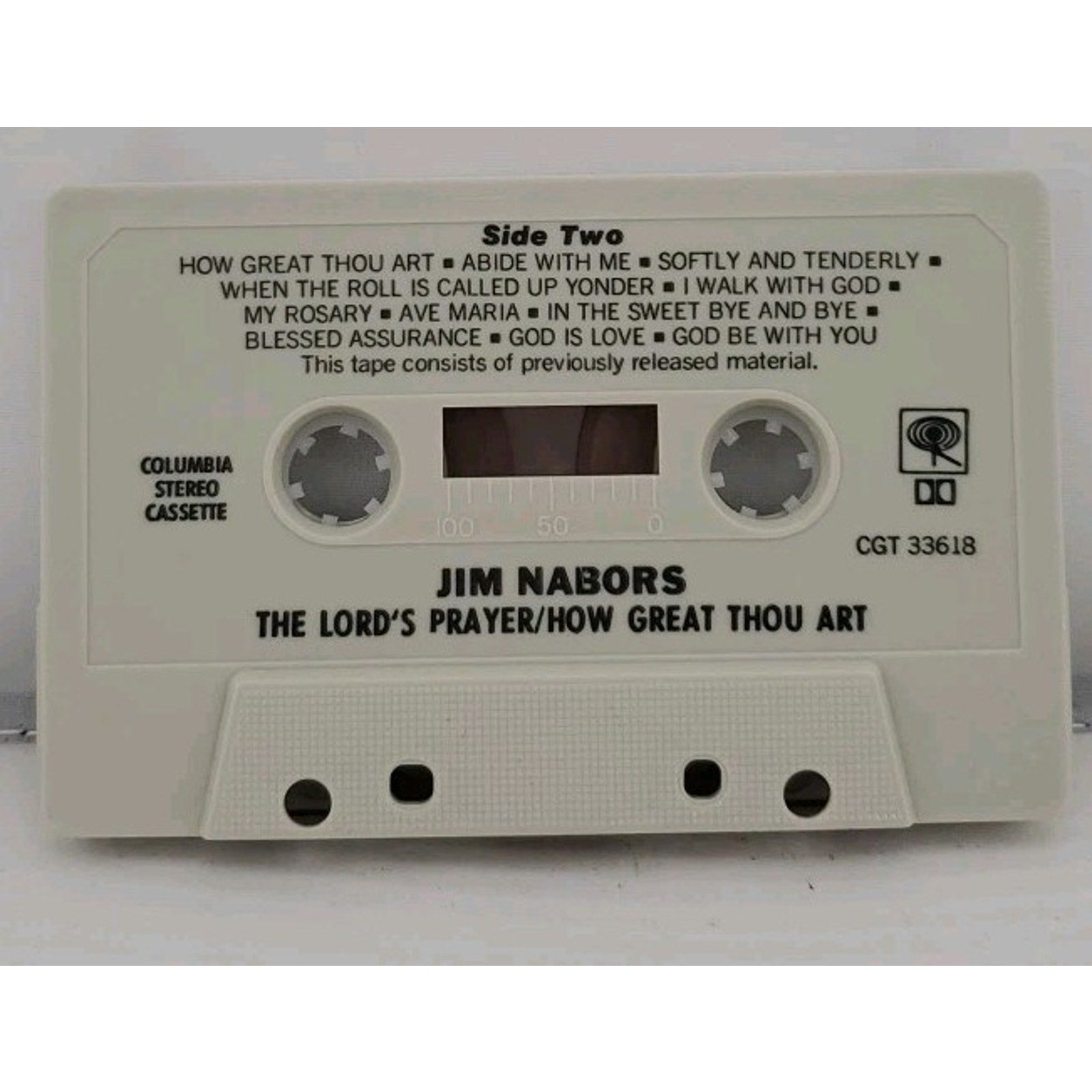 Lord's Prayer/How Great Thou a by Jim Nabors (Cassette, 1990)