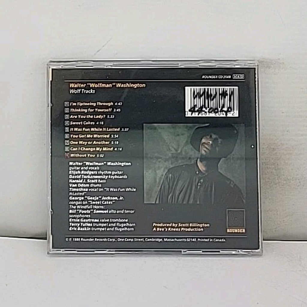 Wolf Tracks by Walter Washington Wolfman (CD, 1990)