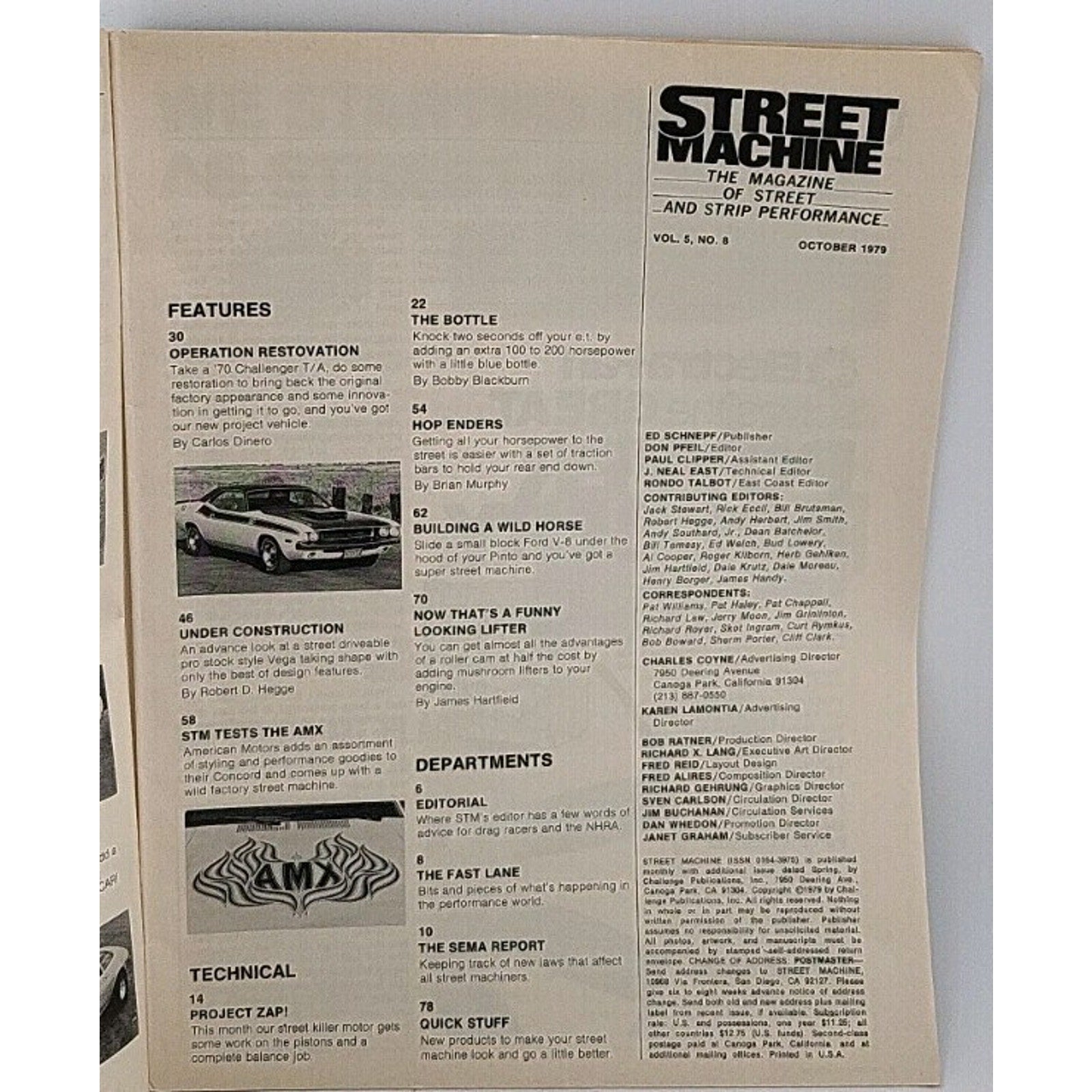 Street Machine Magazine - October 1979 - Vol. 5 No. 8