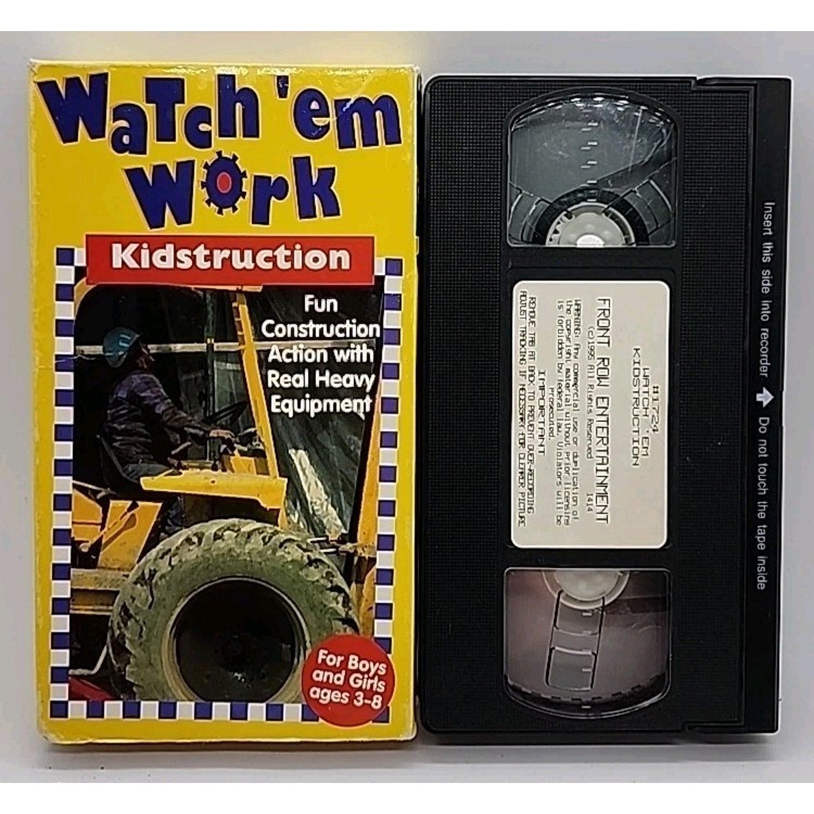 Watch em Work - Kidstruction (VHS, 2000)