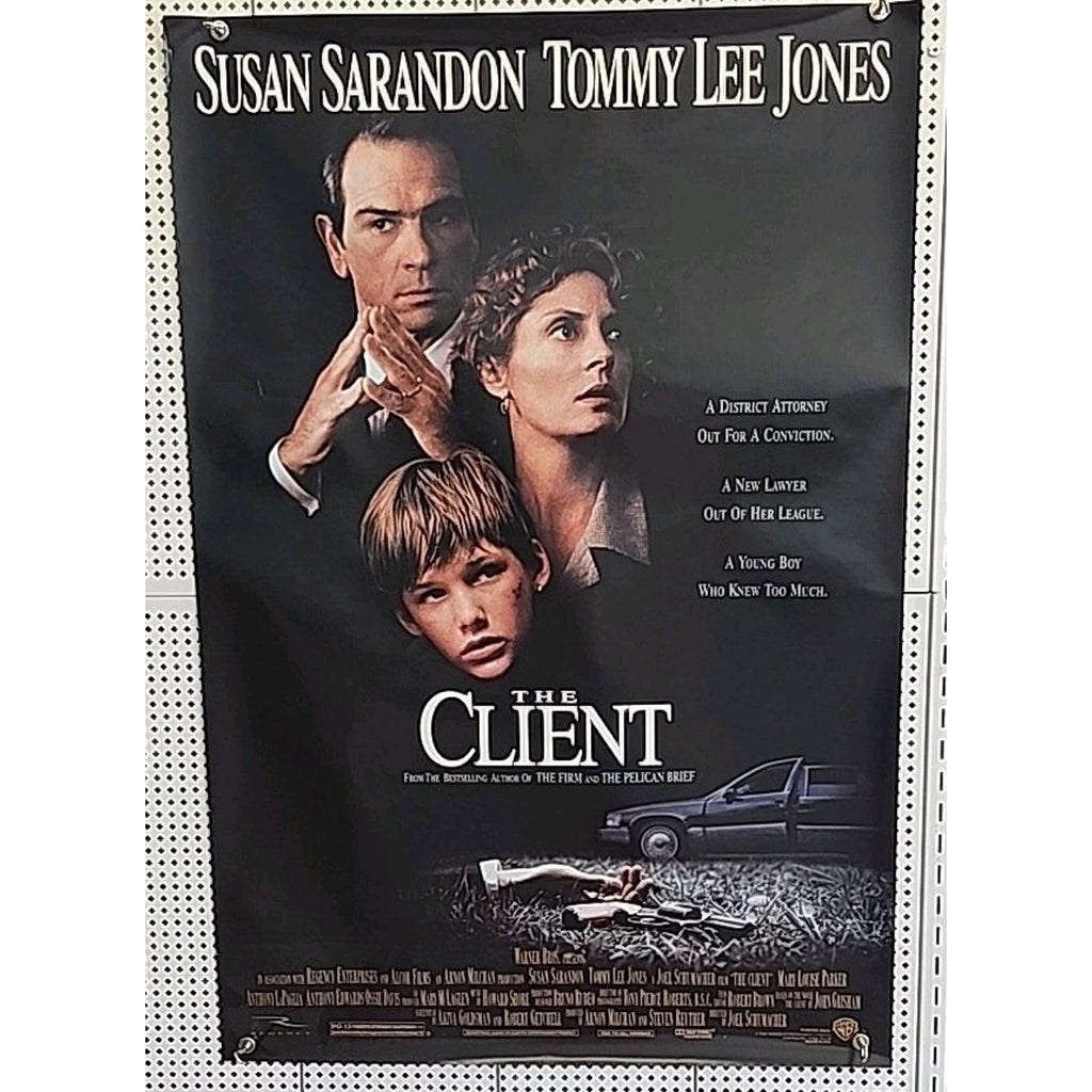 The Client Original Rolled 27x40 Movie Poster 1994 Saradon Tommy Lee Jones D/S