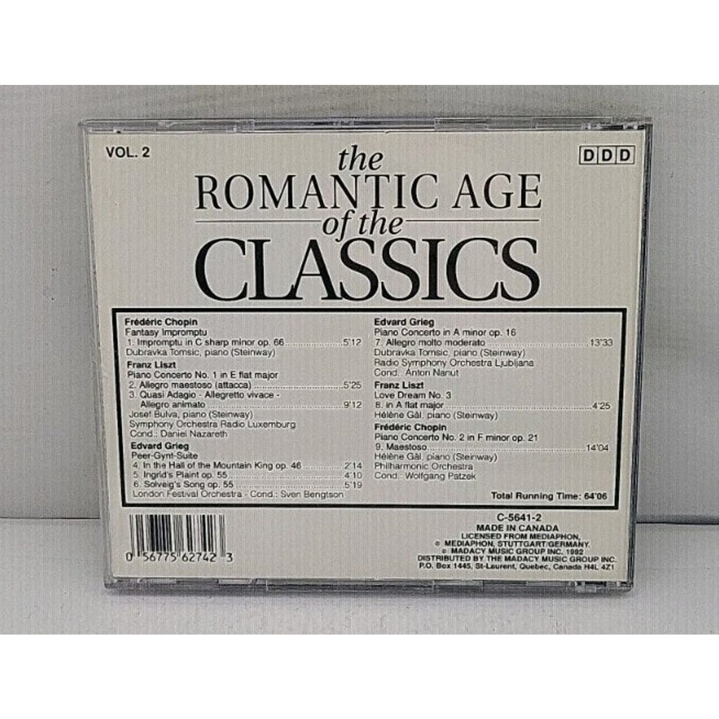 The Romantic Age of the Classics, Vol. 2 (CD, Madacy) 06