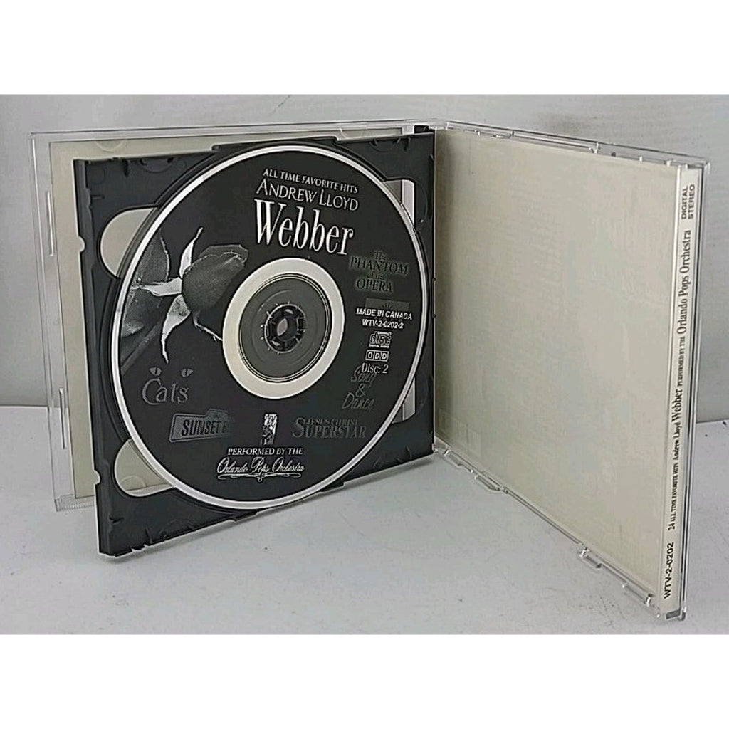 Andrew Lloyd Webber 24 Hits Orlando Pops Orchestra 2 CD Set