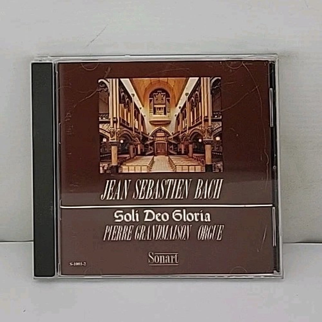 Jean Sebastien Bach Soli Deo Gloria Pierre Grandmaison CD