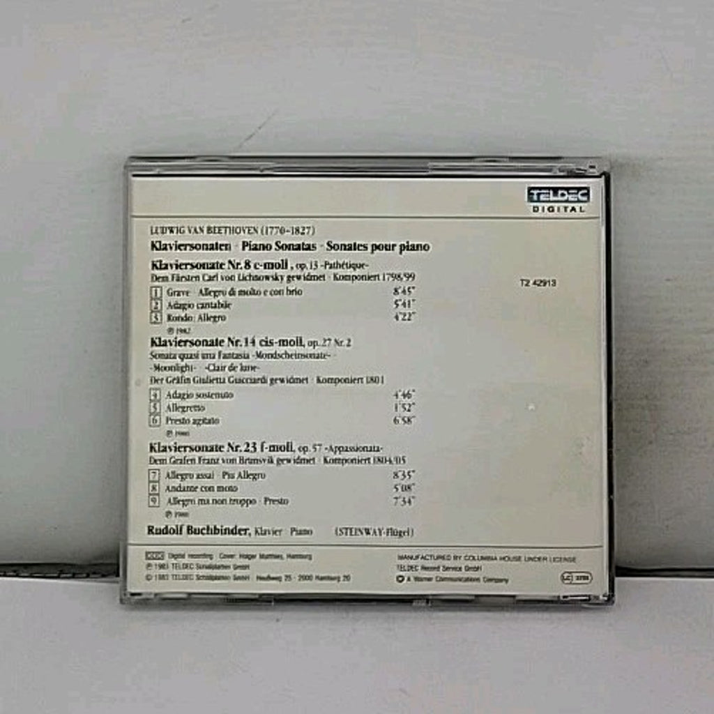 Beethoven Sonatas By Rudolf Buchbinder (CD)