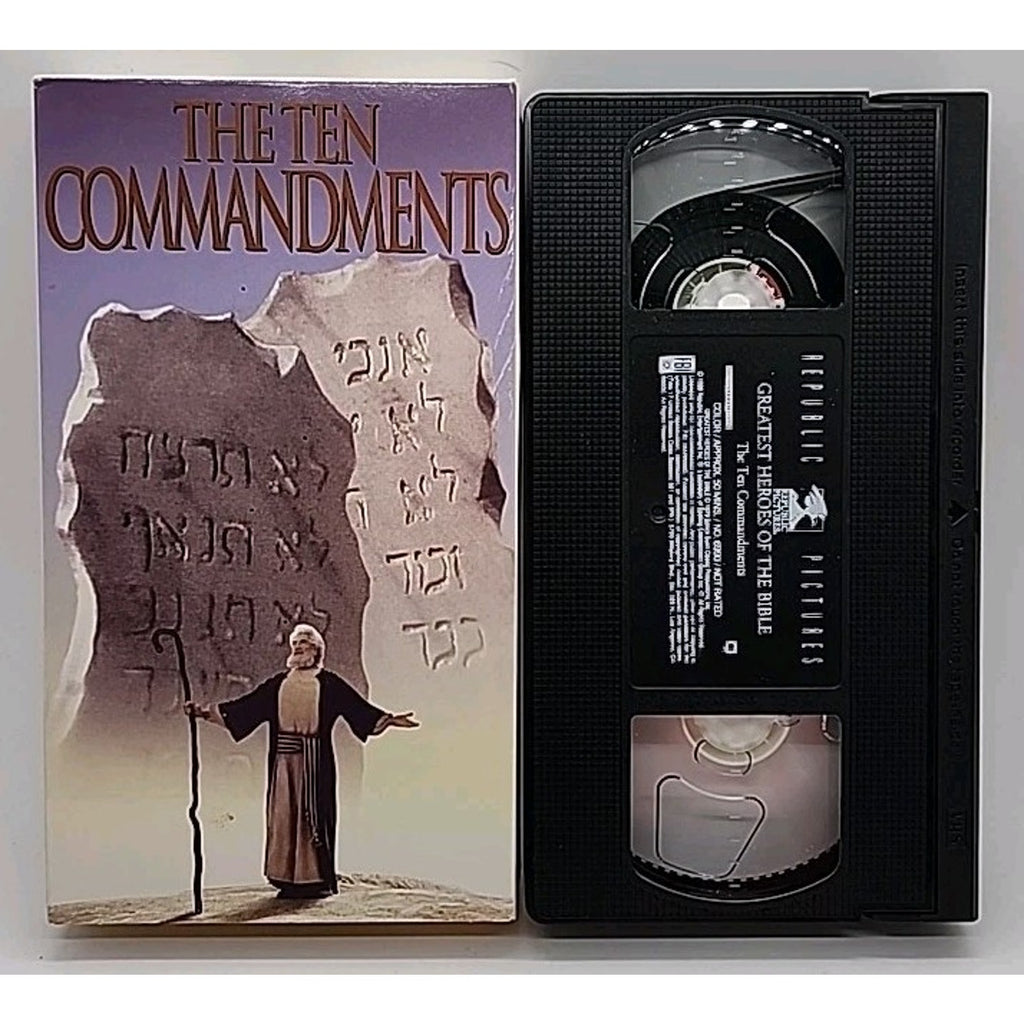 Greatest Heroes of the Bible - The Ten Commandments (VHS, 1998)
