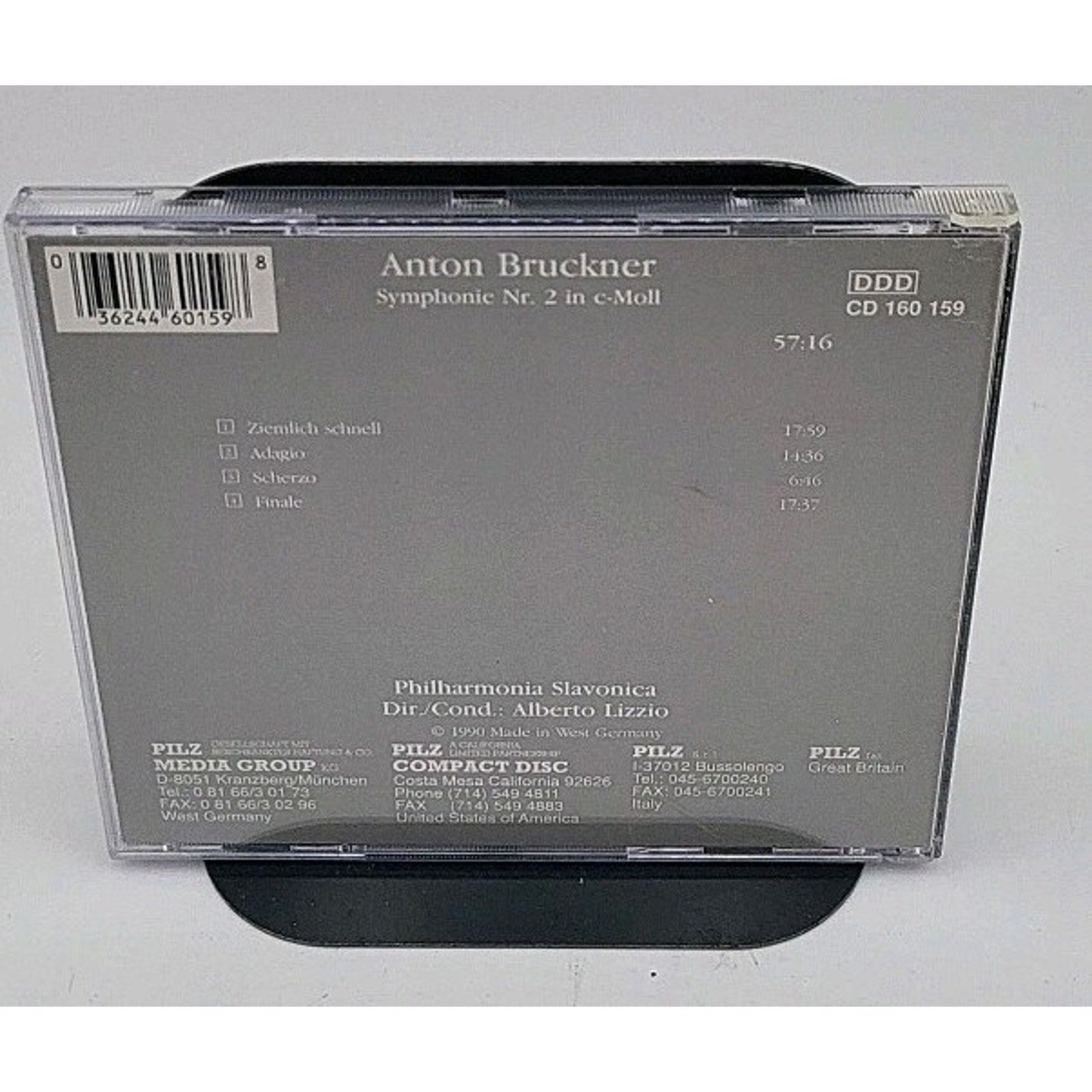 Anton Bruckner: Symphonie Nr 2 (Vienna Master Series) - Audio CD