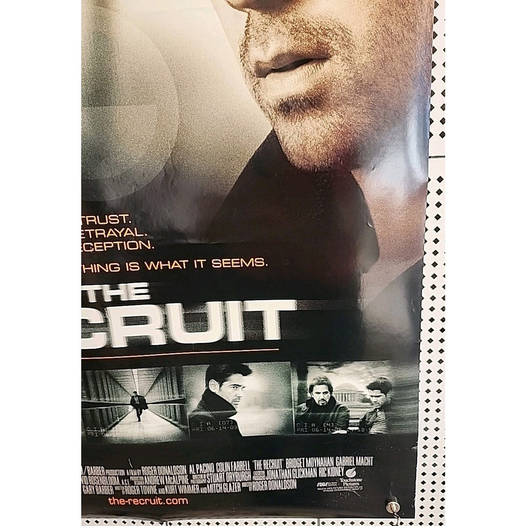 The Recruit Double Sided Theatrical Movie Poster 27"x40"