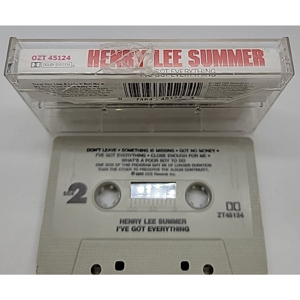Henry Lee Summer I've Got Everything (Cassette)