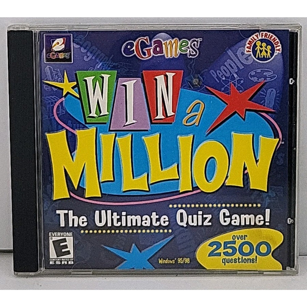 Egames Win a Million the Ultimate Quiz Game PC Cd-rom