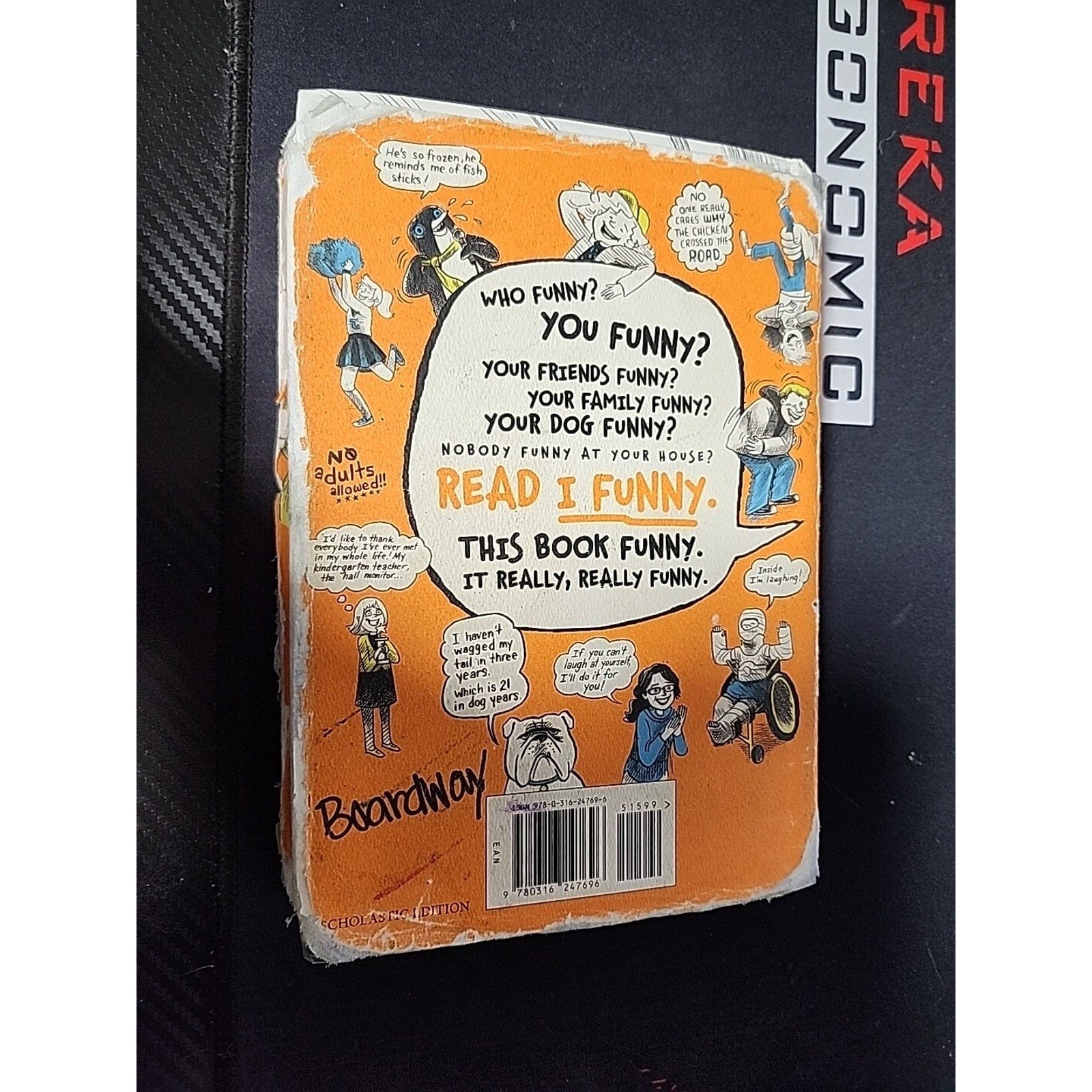 I Funny: A Middle School Story [Hardcover] [2012] Author James Pa