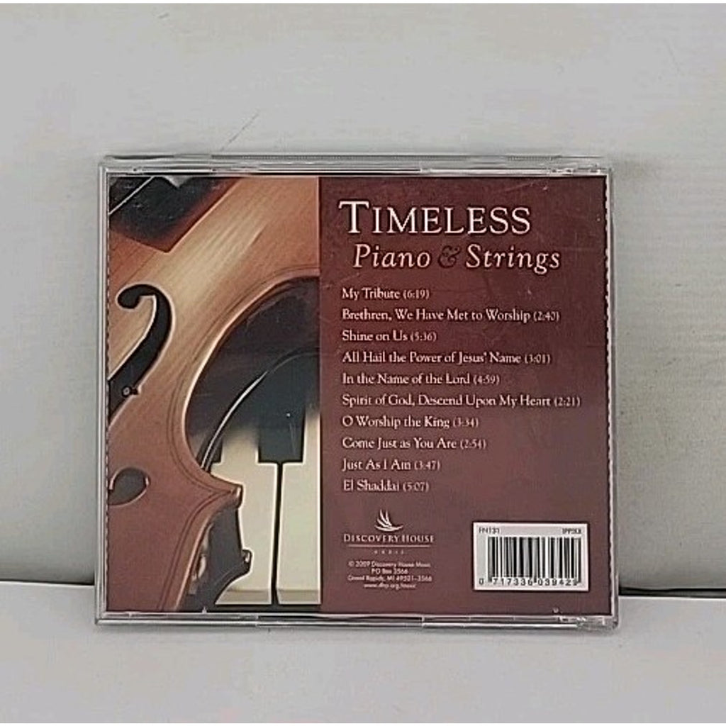 Timeless Piano & Strings - Audio CD By Phillip Keveren