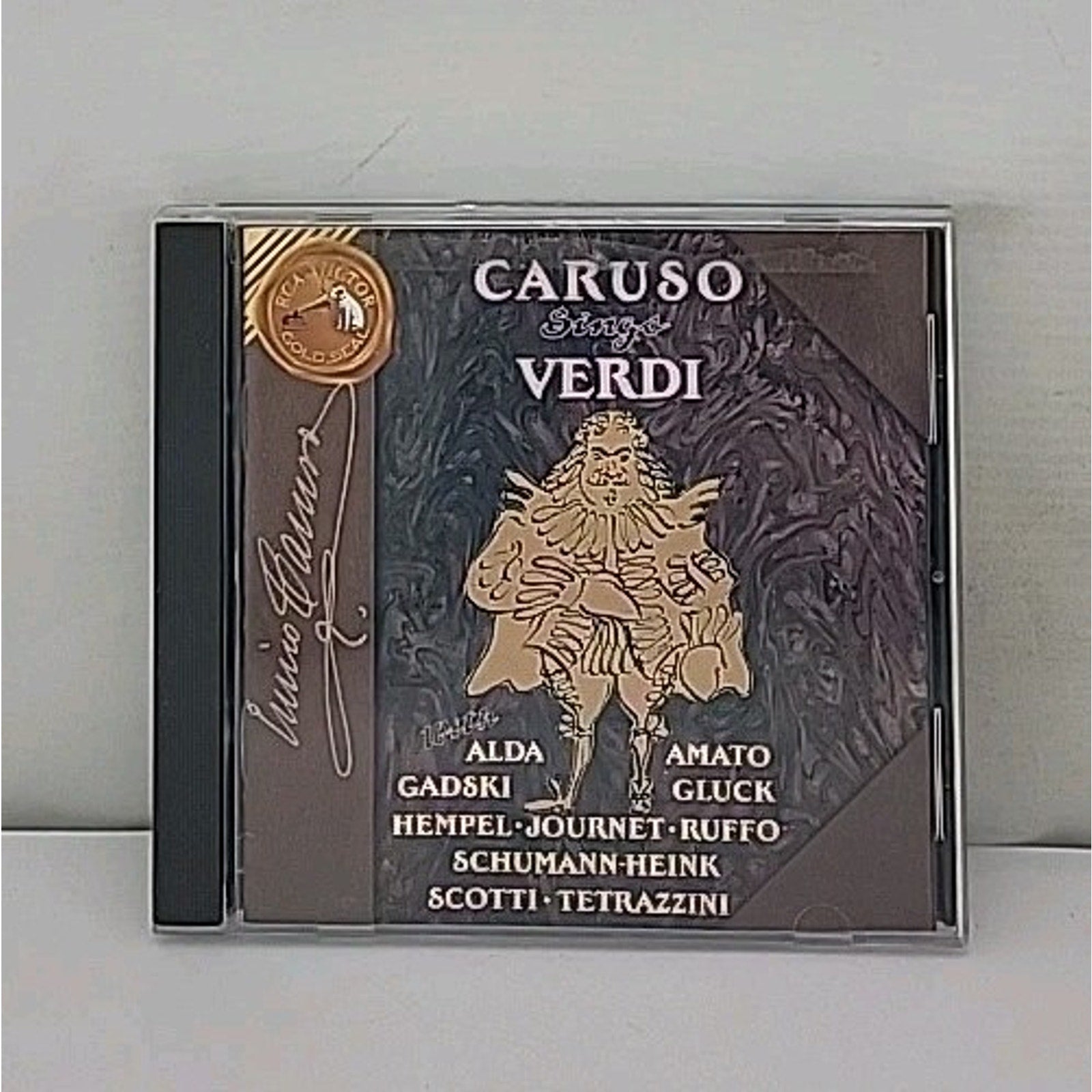 Caruso Sings Verdi CD Rca Victor Gold Seal