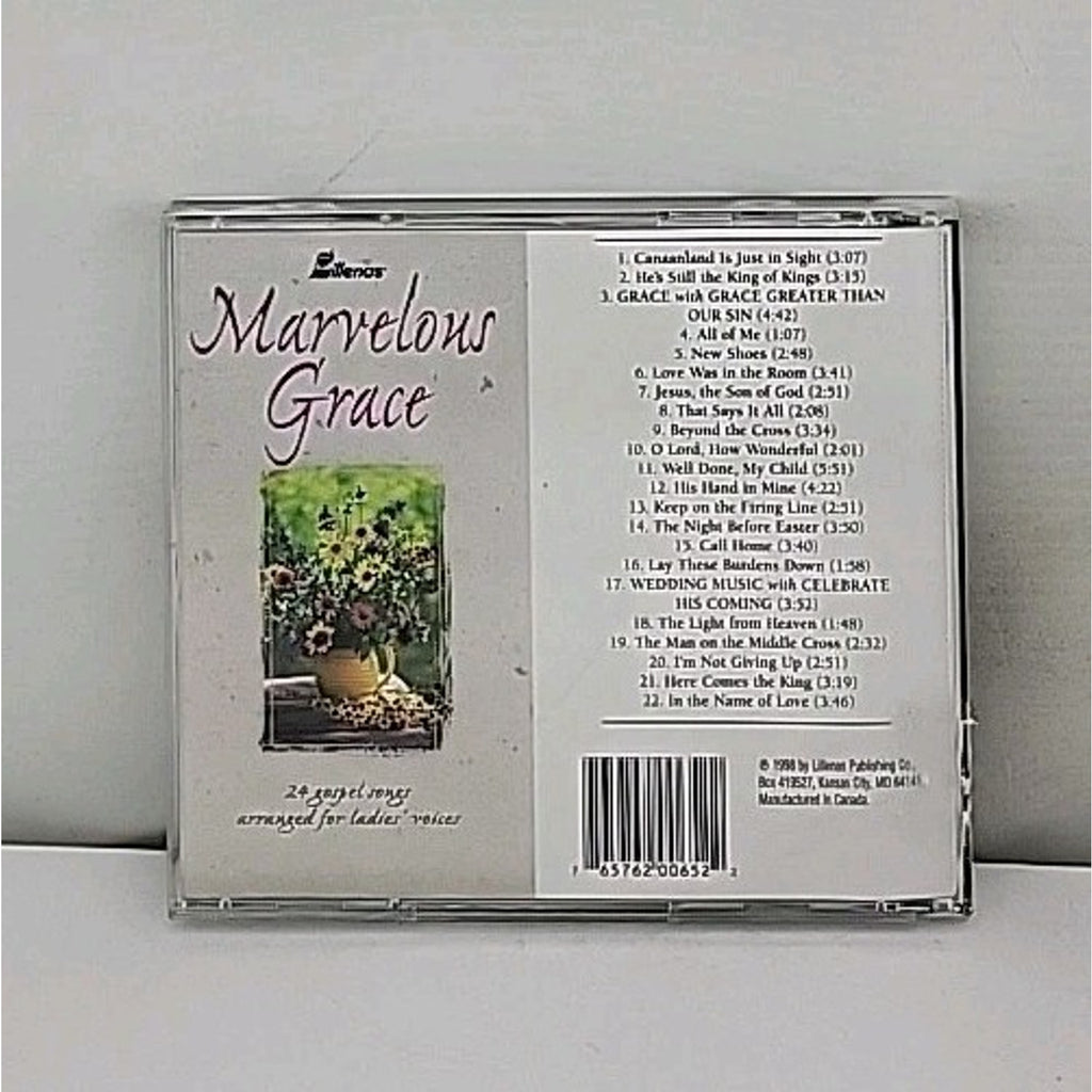 Marvelous Grace by Mosie Lister CD 24 Gospel Songs