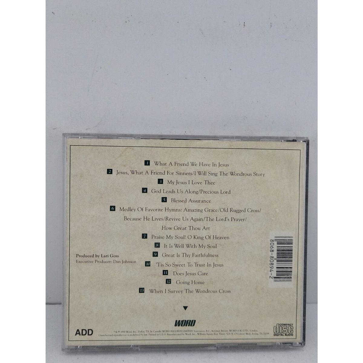 Hymn Classics by Bill Gaither (Gospel) (CD, Word Distribution)