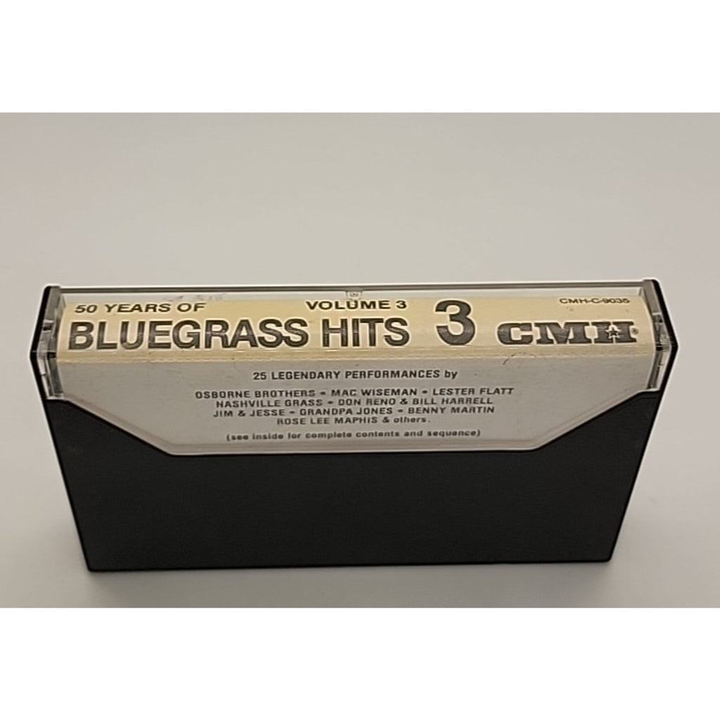 Vol. 3 50 Years of Bluegrass by Various (Cassette, 1995)