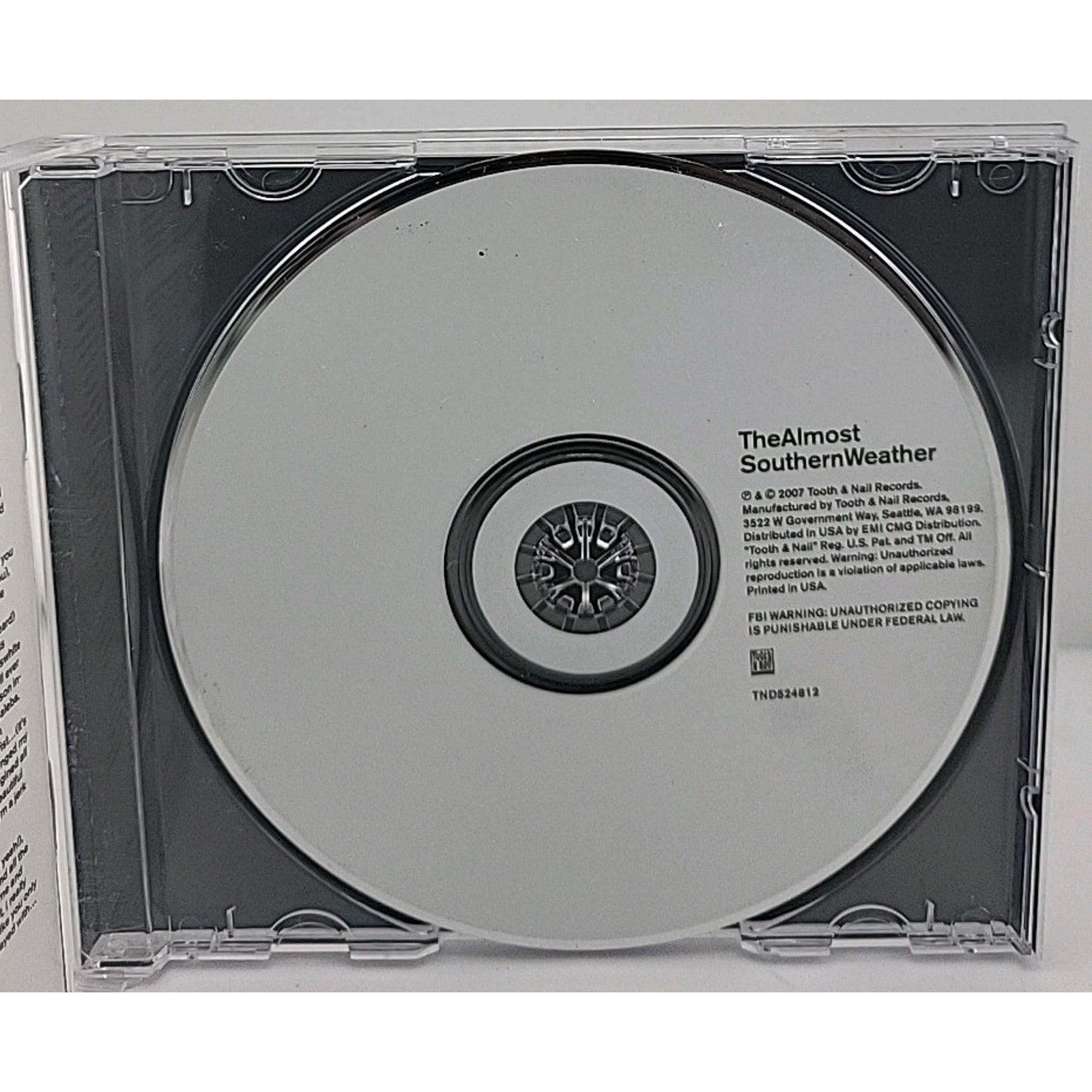 Southern Weather by The Almost (CD, 2007)
