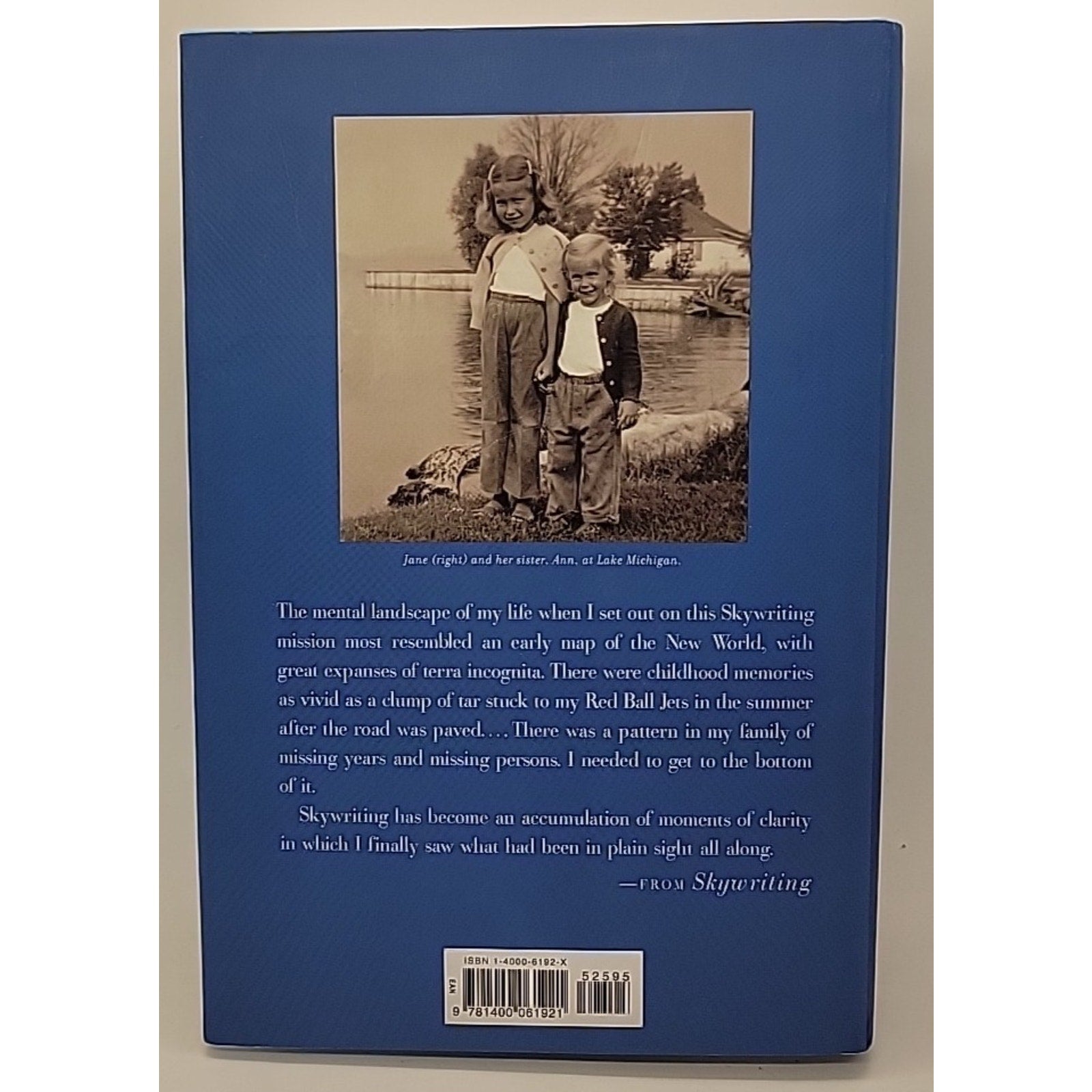 Skywriting : A Life Out of the Blue by Jane Pauley (2004, Hardcover)