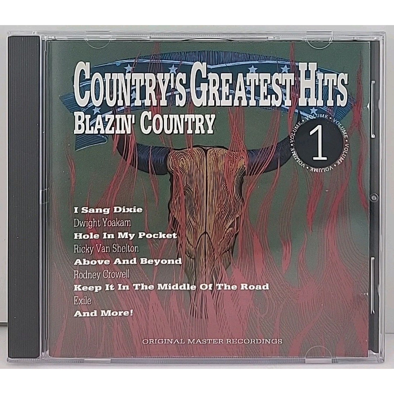 Country's Greatest Hits, Vol. 1: Blazin' Country by Various Artists (CD,...