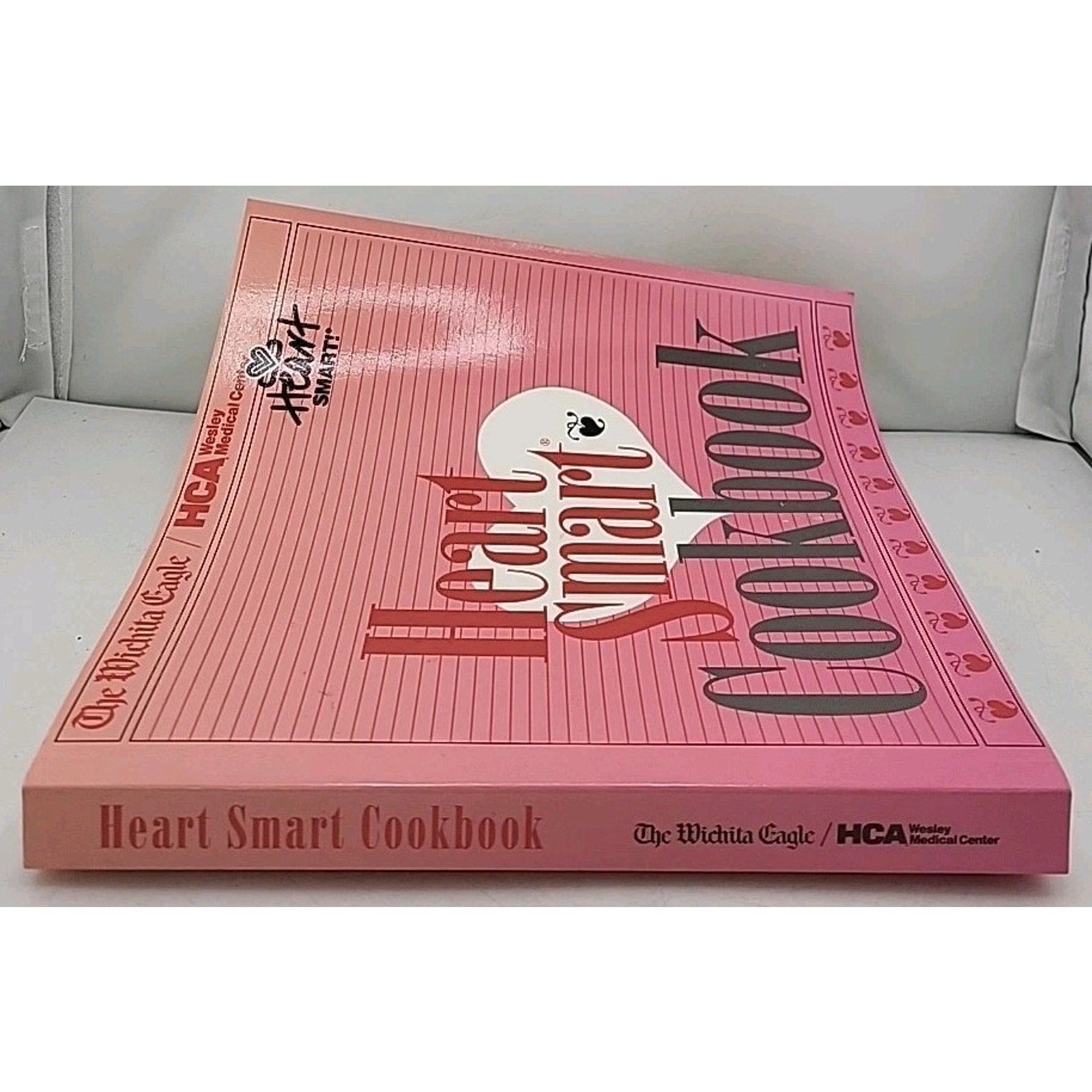 Heart Smart Cookbook Paperback 1993 HCA Wesley Medical Center System Recipes