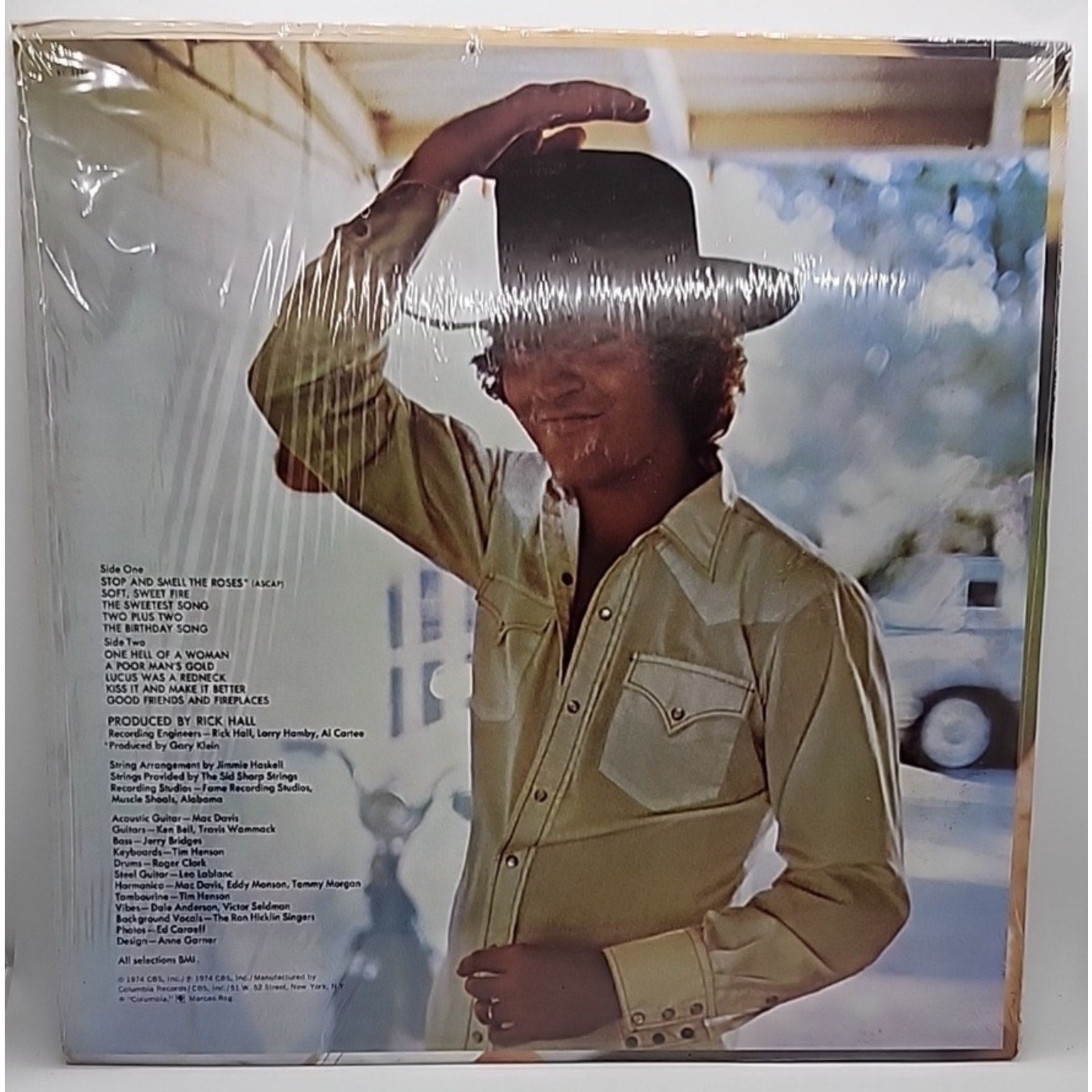 Mac Davis Stop And Smell The Roses (Record)