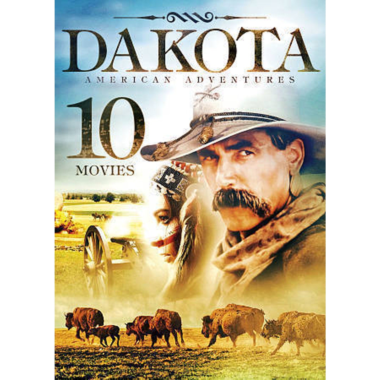 Dakota American Adventures: 10 Movies (DVD, 2016, 2-Disc Set)