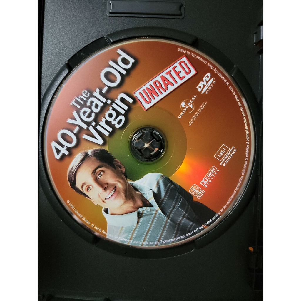 The 40 Year Old Virgin (Unrated) (DVD, 2005, Canadian)