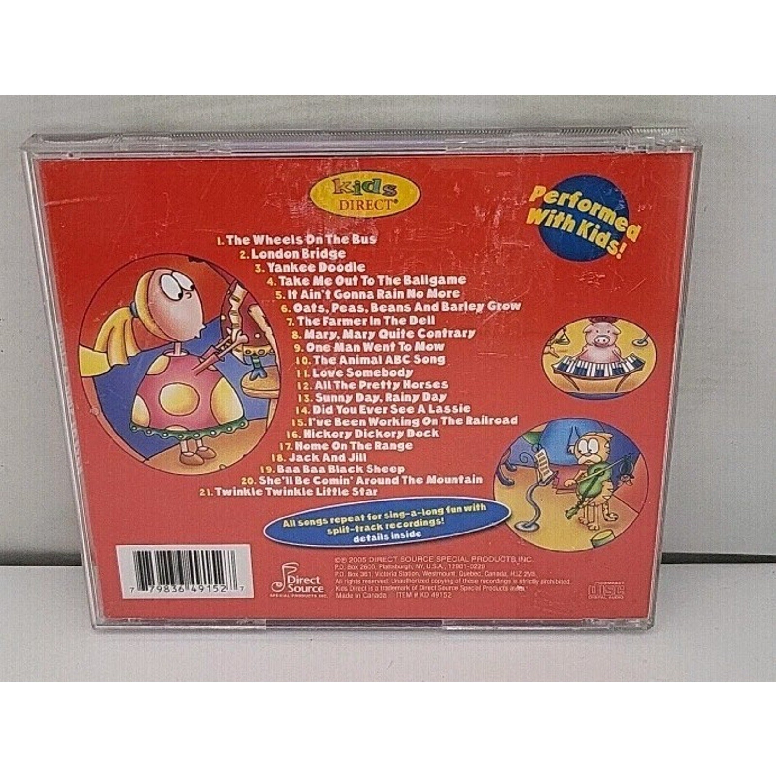 Best of Sing-A-Long, CD