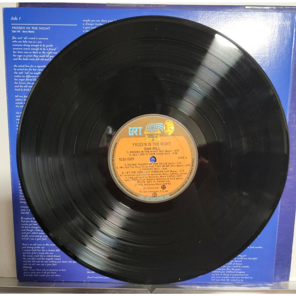 Dan Hill – Frozen In The Night (Vinyl)