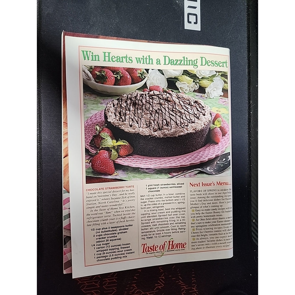 Taste Of Home Healthy Cooking Magazine February/March 2003