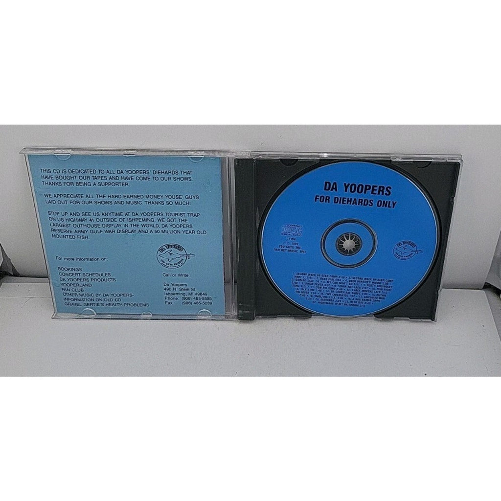 For Diehards only by Da Yoopers (CD, 1995)