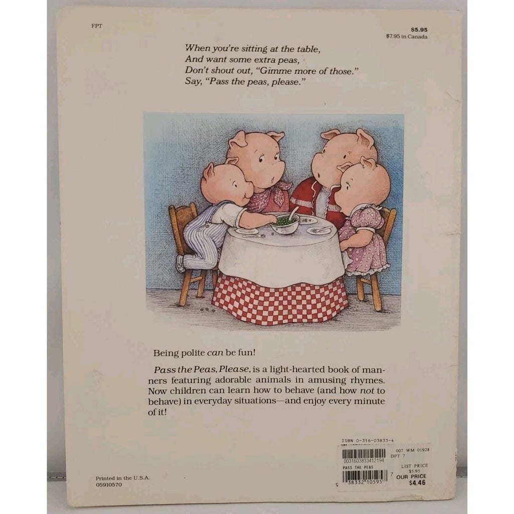 Pass the Peas, Please: A Book of Manners