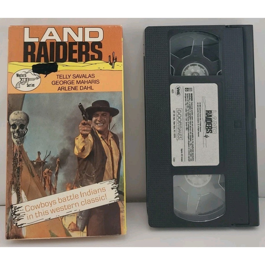 Land Raiders VHS