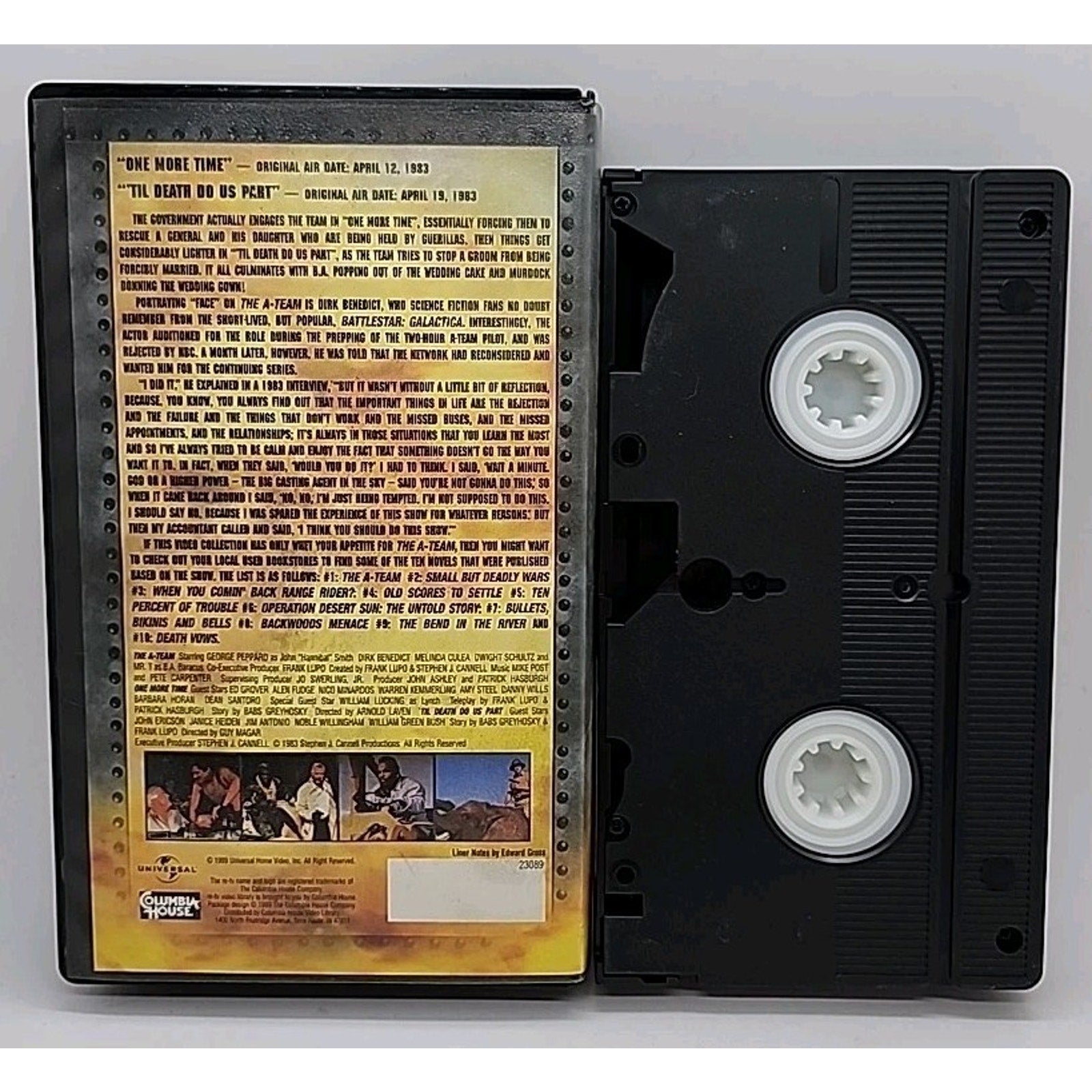 The A-Team One More Time 'Til Death Do Us Part (VHS)