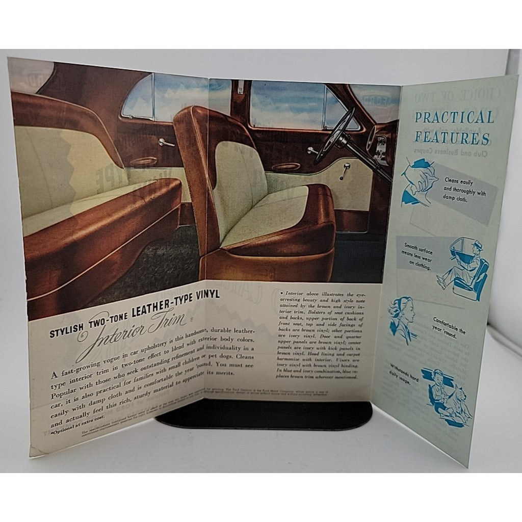 Interior Trims for Ford Cars Trim Codes on a 51 Ford