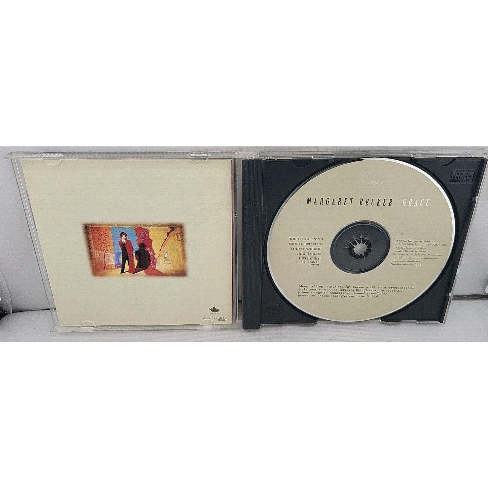Grace by Margaret Becker (CD, Mar-1995, Sparrow Records)